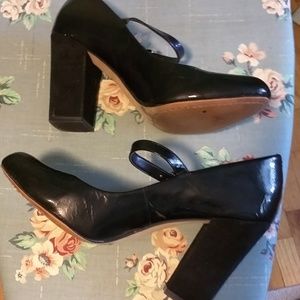 Vince Camuto block heeled shoes